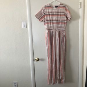 Stripe Jumpsuit